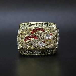 Denver Broncos Super Bowl Ring Championship Fan Edition‎ 1998 Elway Gold